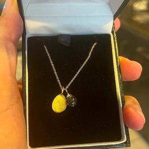 Gold plated, classic and elegant necklace 16-18”